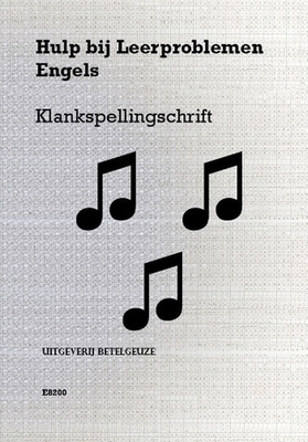 Klankspelling schrift Engels